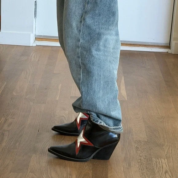 leather star boots ⭐️ - Picture 4 of 14